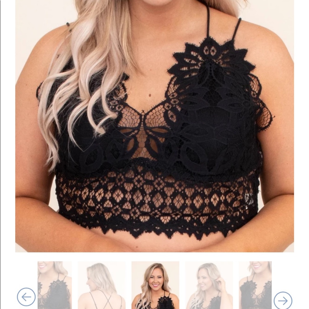 Cabo Nights Bralette, Black